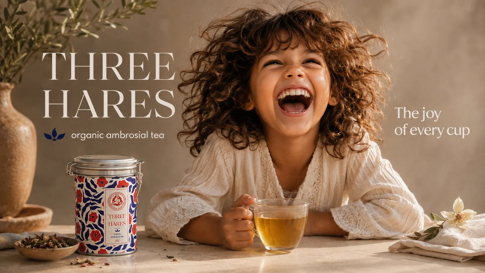 Three Hares organic tea editorial scene 2